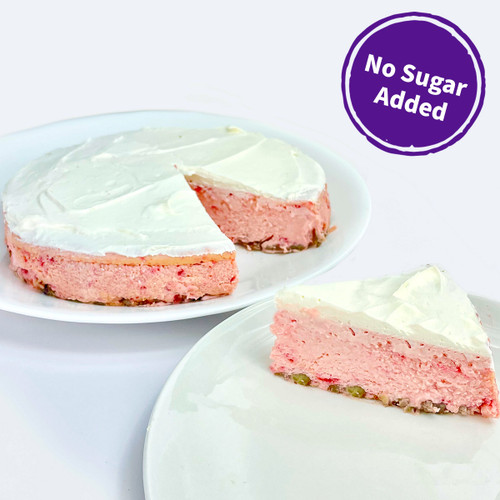 No Sugar Added Strawberry Cheesecake No Sugar Added Strawberry Cheesecake
