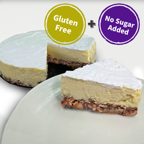 Gluten Free & No Sugar Added Supreme Cheesecake